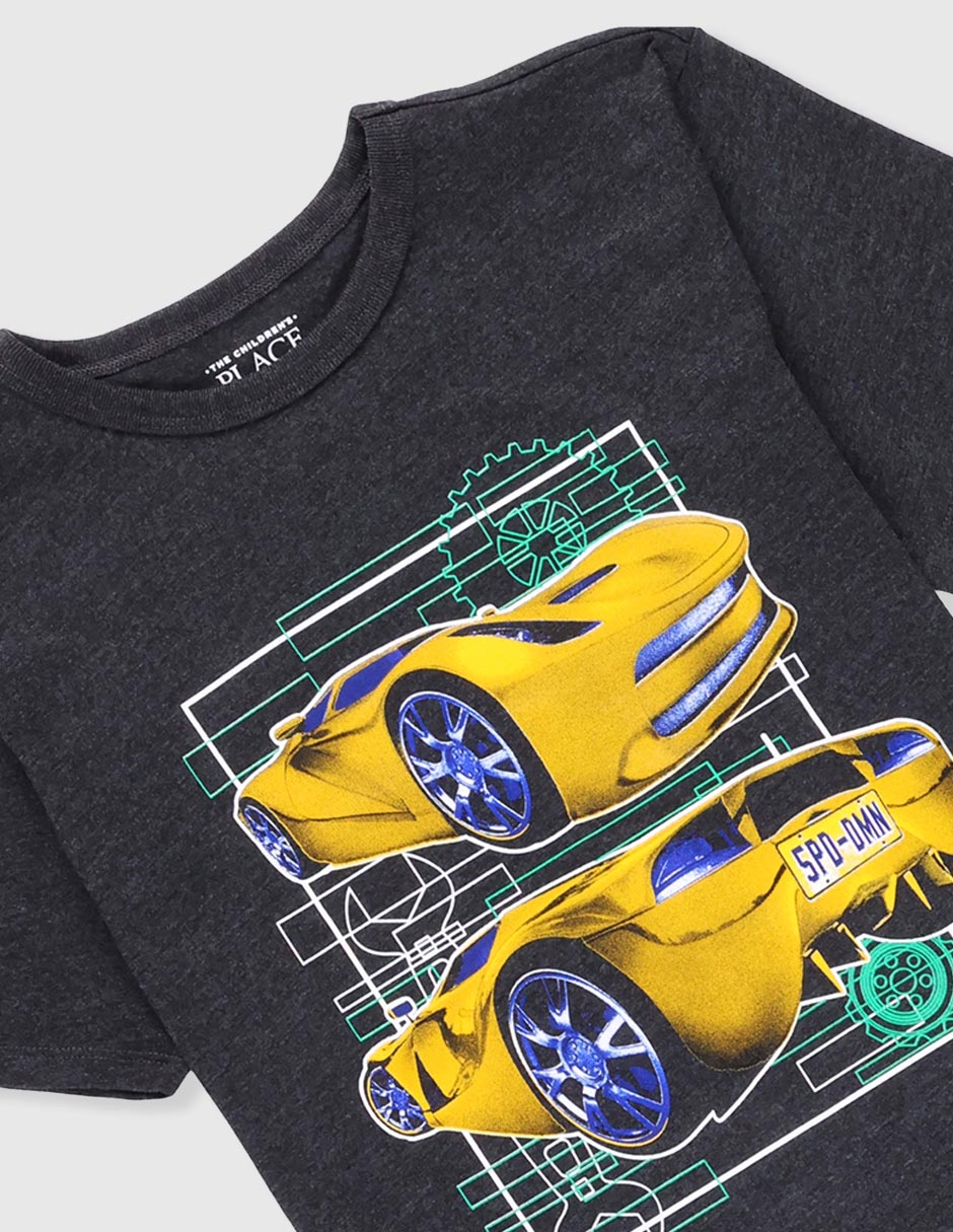 Playera manga corta para niño 3