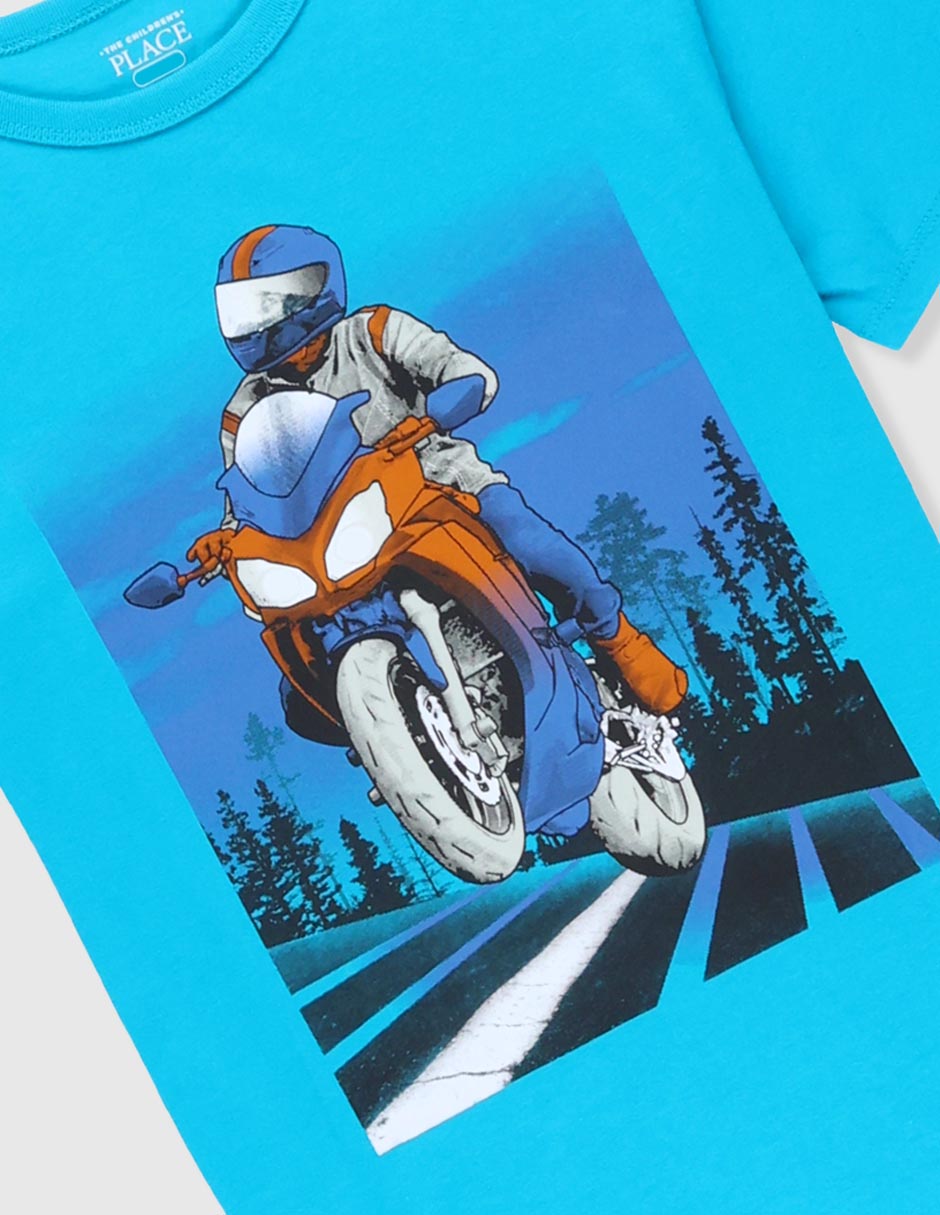 Playera The Children's Place manga corta para niño