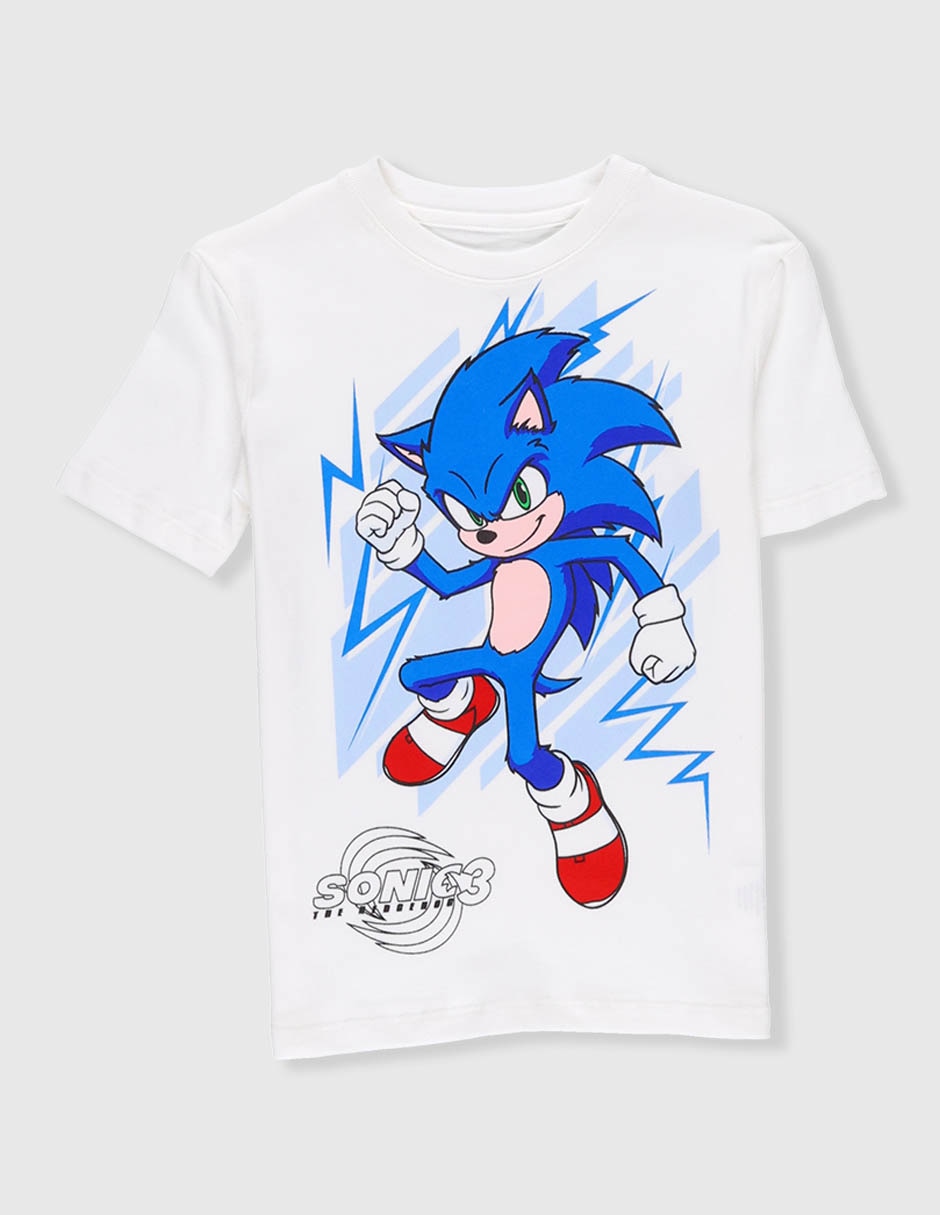Playera Sonic Sonic manga corta para niño