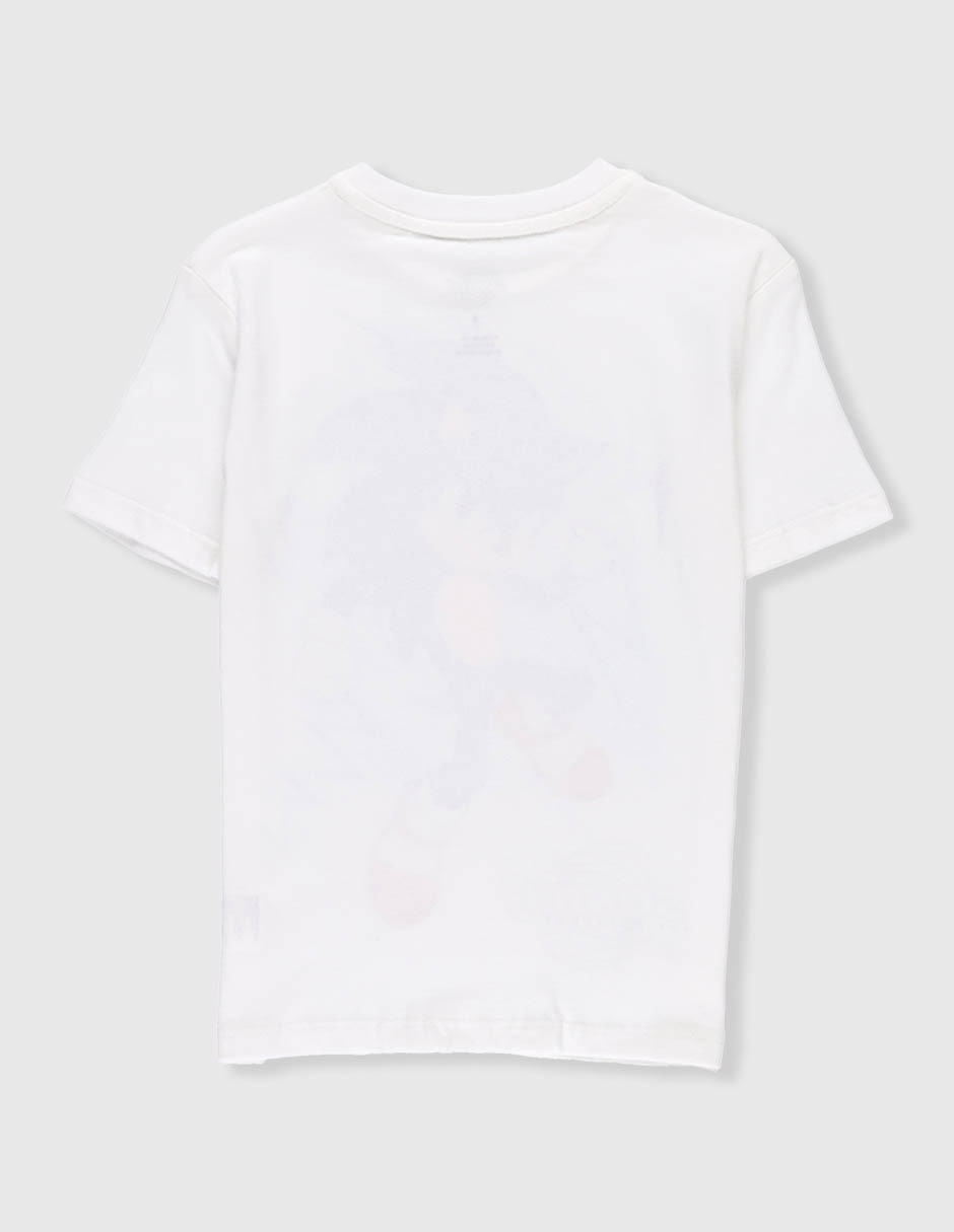 Playera Sonic Sonic manga corta para niño