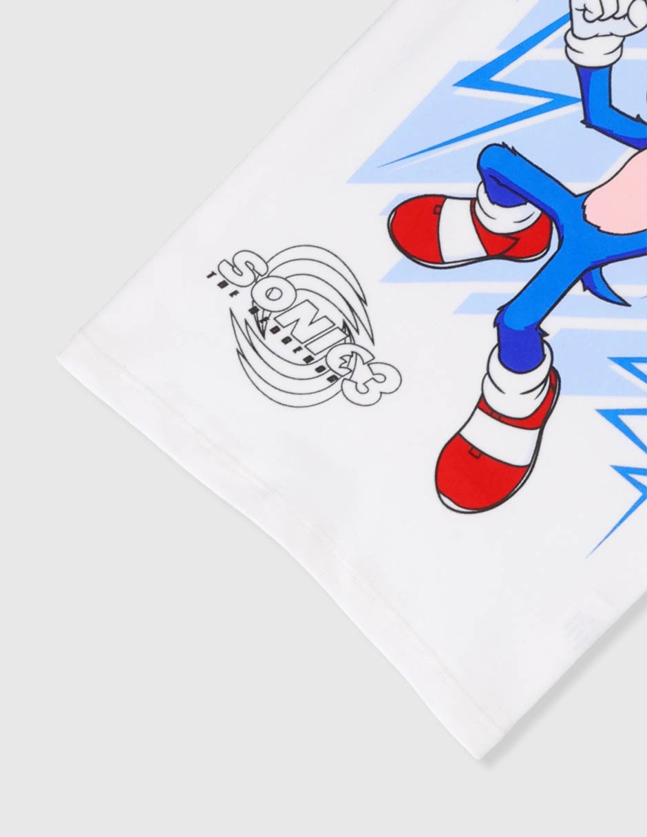 Playera Sonic Sonic manga corta para niño