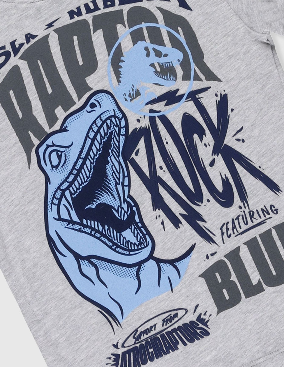 Playera Jurassic World Jurassic World manga corta para niño