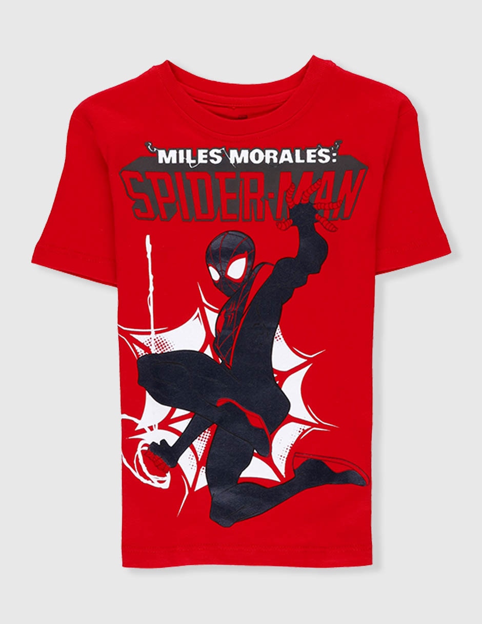 Playera Spider-Man manga corta para niño
