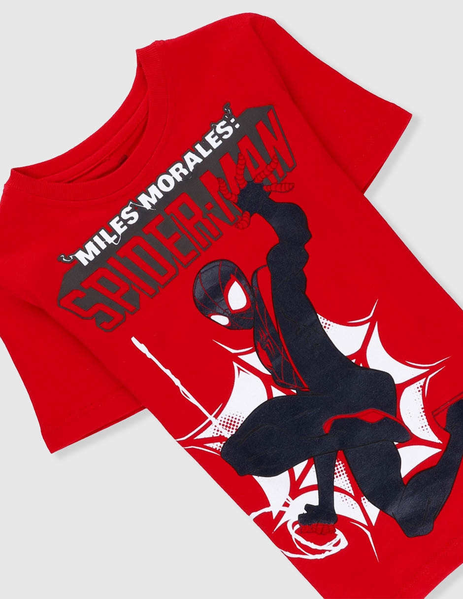 Playera Spider-Man manga corta para niño 6