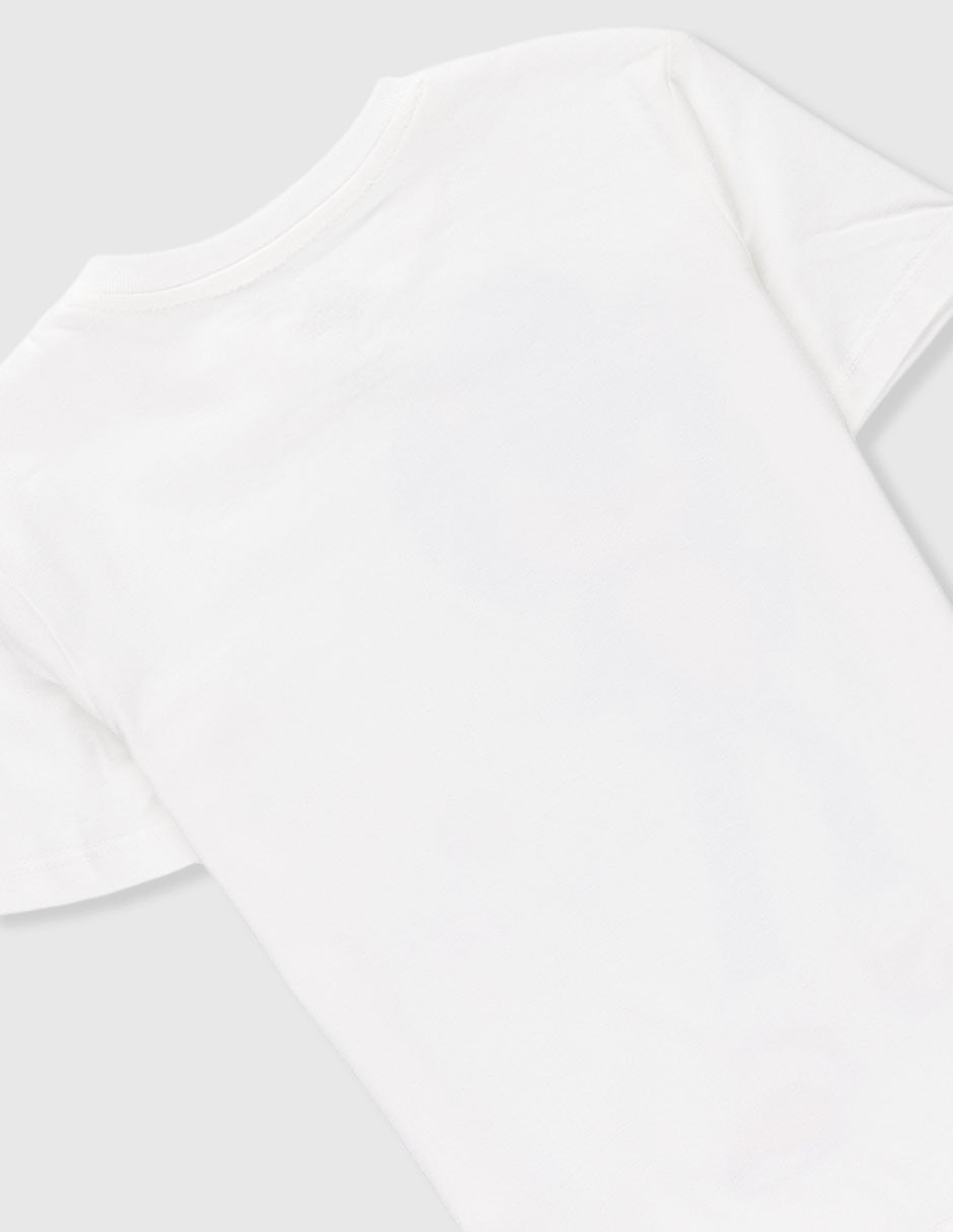 Playera Sonic manga corta para niño