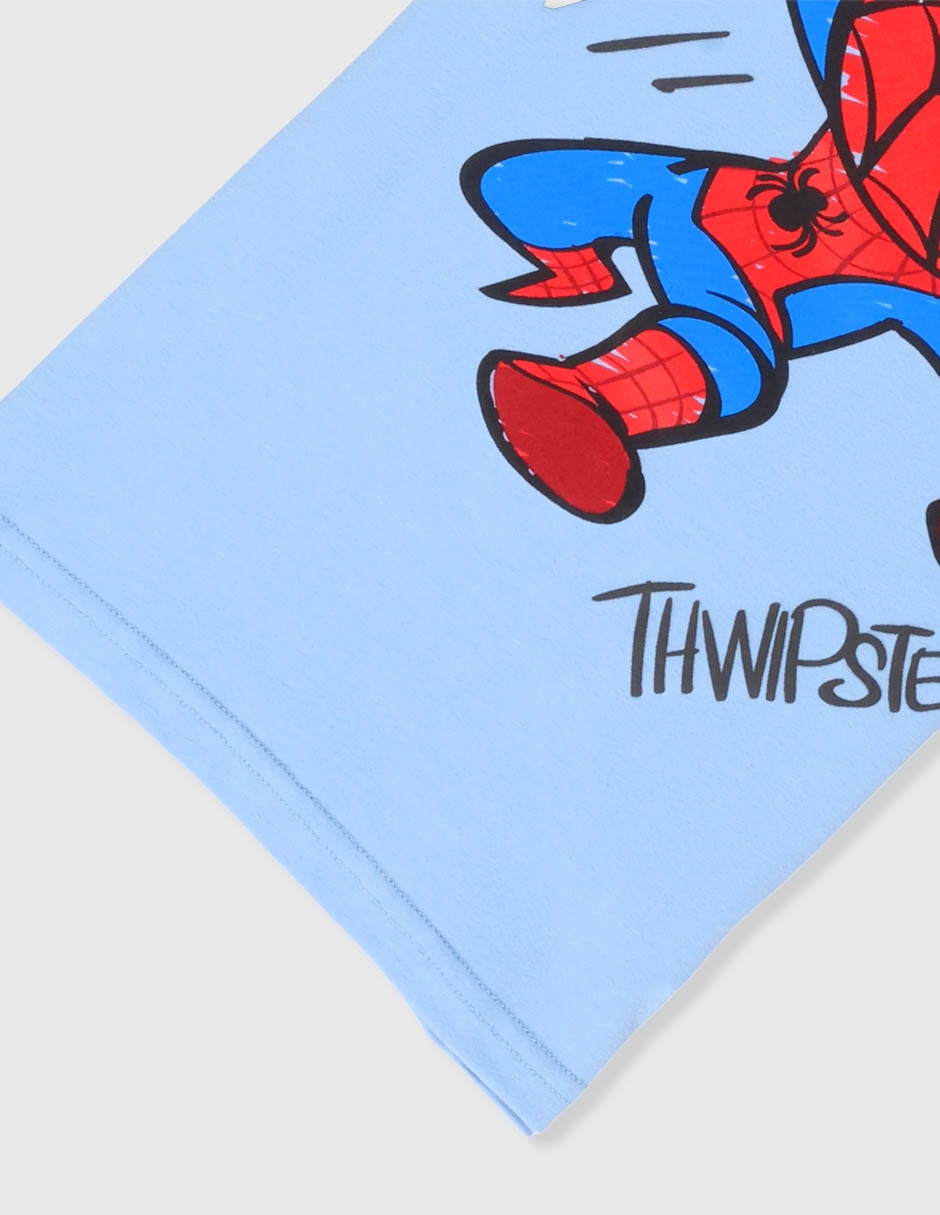 Playera Marvel manga corta para niño