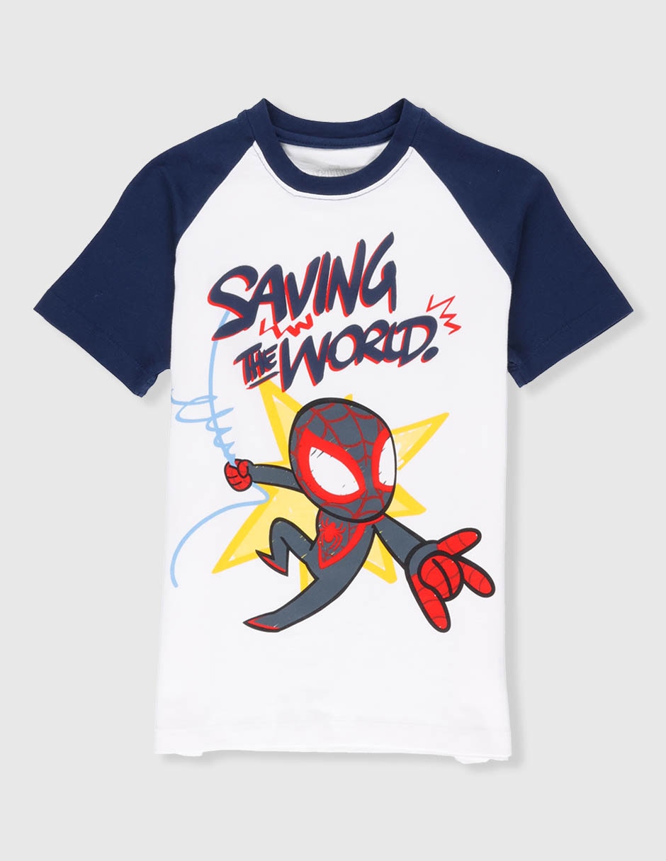 Playera Marvel manga corta para niño 1