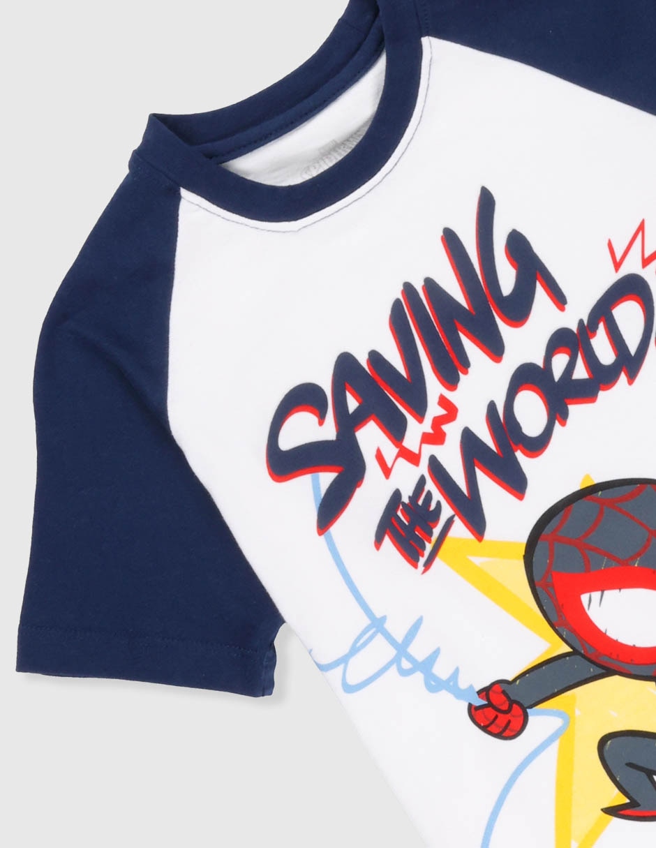 Playera Marvel manga corta para niño 6
