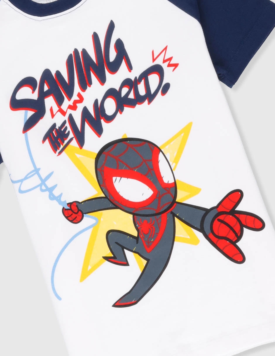 Playera Marvel manga corta para niño 7