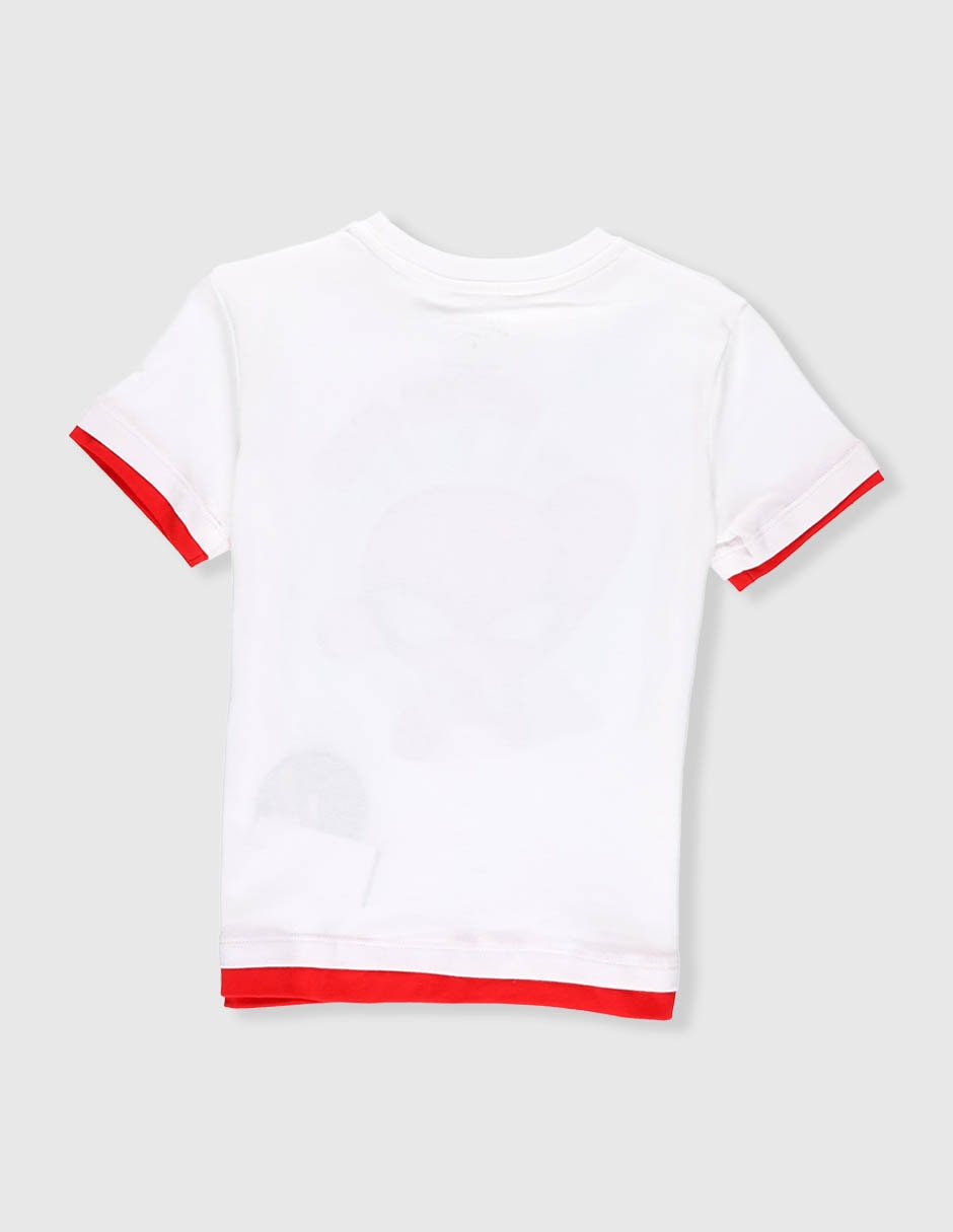 Playera Spider-Man manga corta para bebé niño