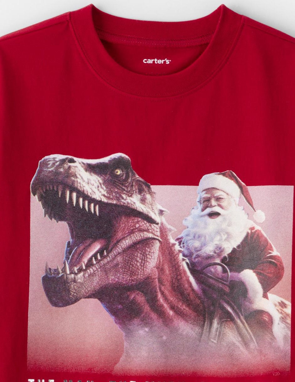 Playera Carters manga larga para niño