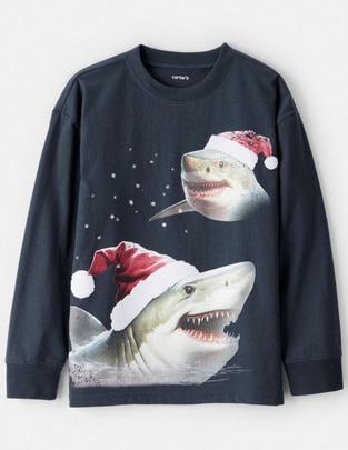 Playera Carters manga larga para niño 1