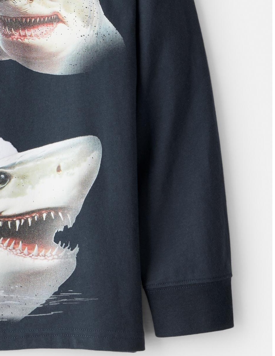 Playera Carters manga larga para niño 8