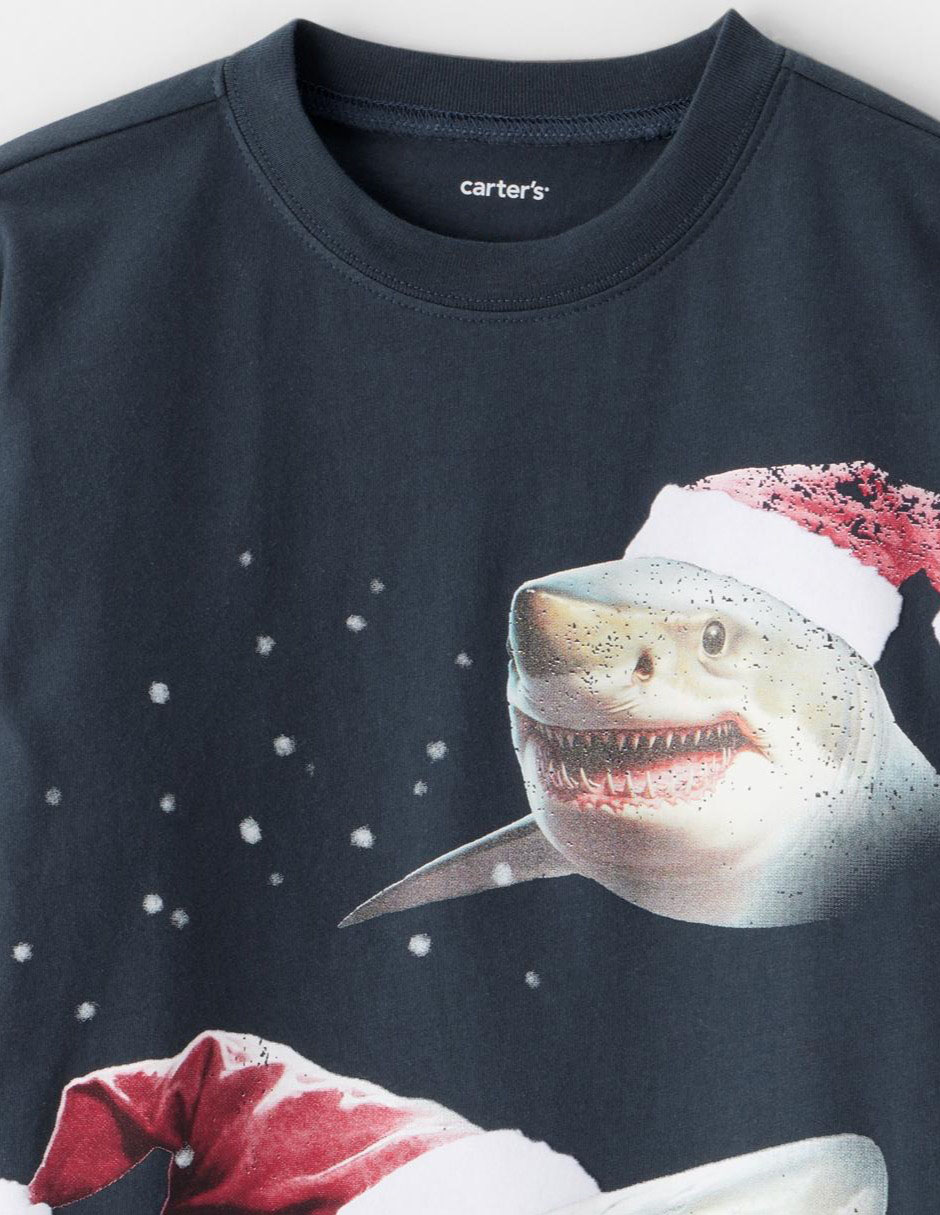 Playera Carters manga larga para niño 9