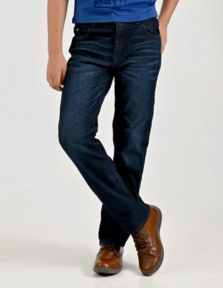 Jeans slim Yale lavado medio para niño
