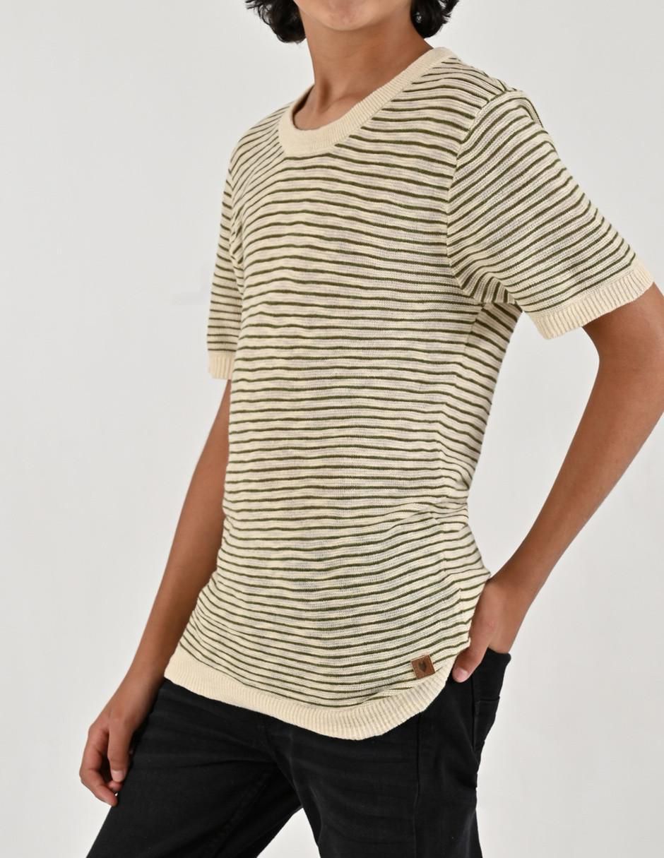Playera manga corta para niño
