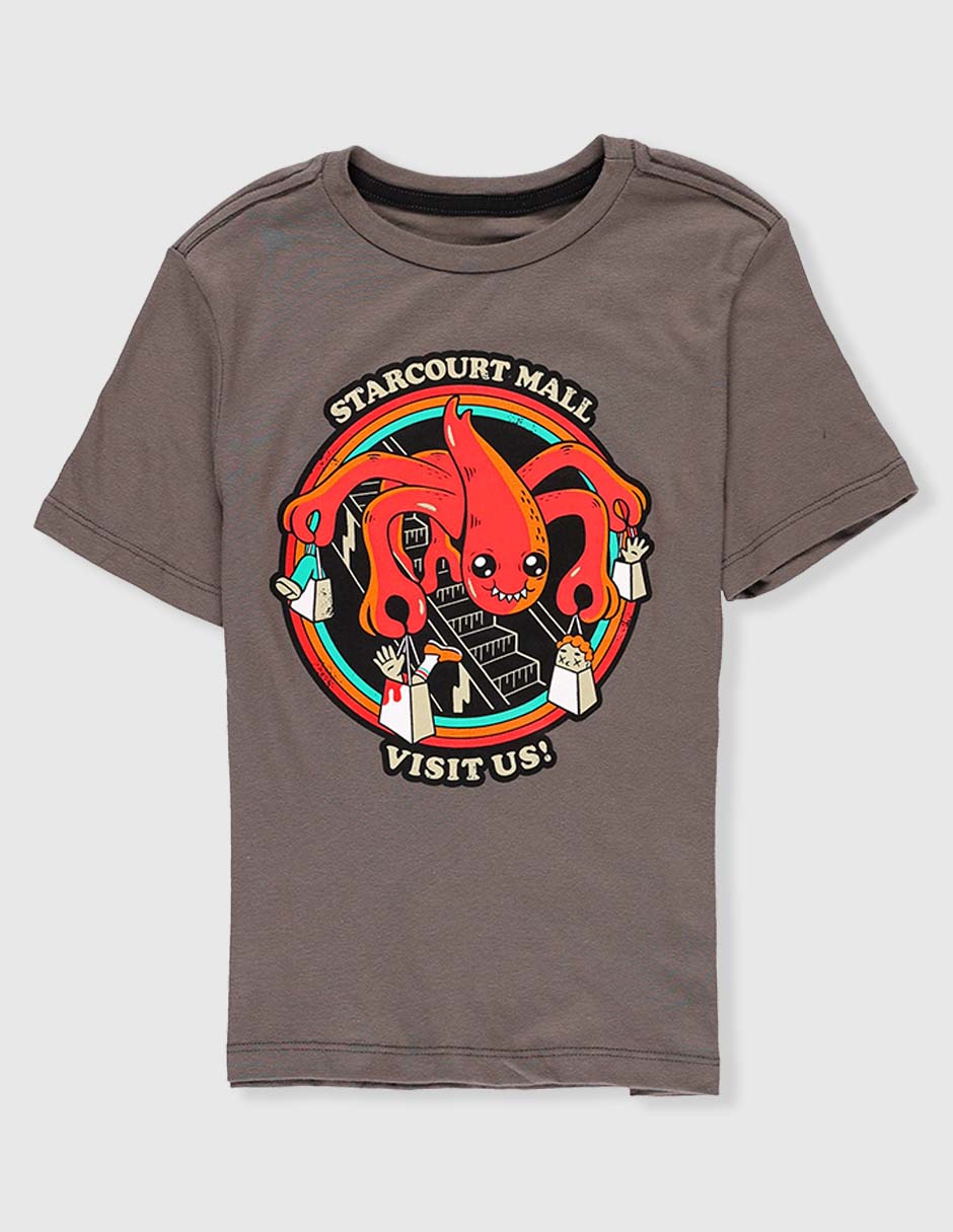 Playera Stranger Things manga corta para niño 1