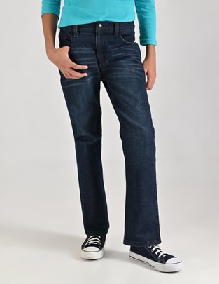 Jeans slim Yale lavado medio para niño
