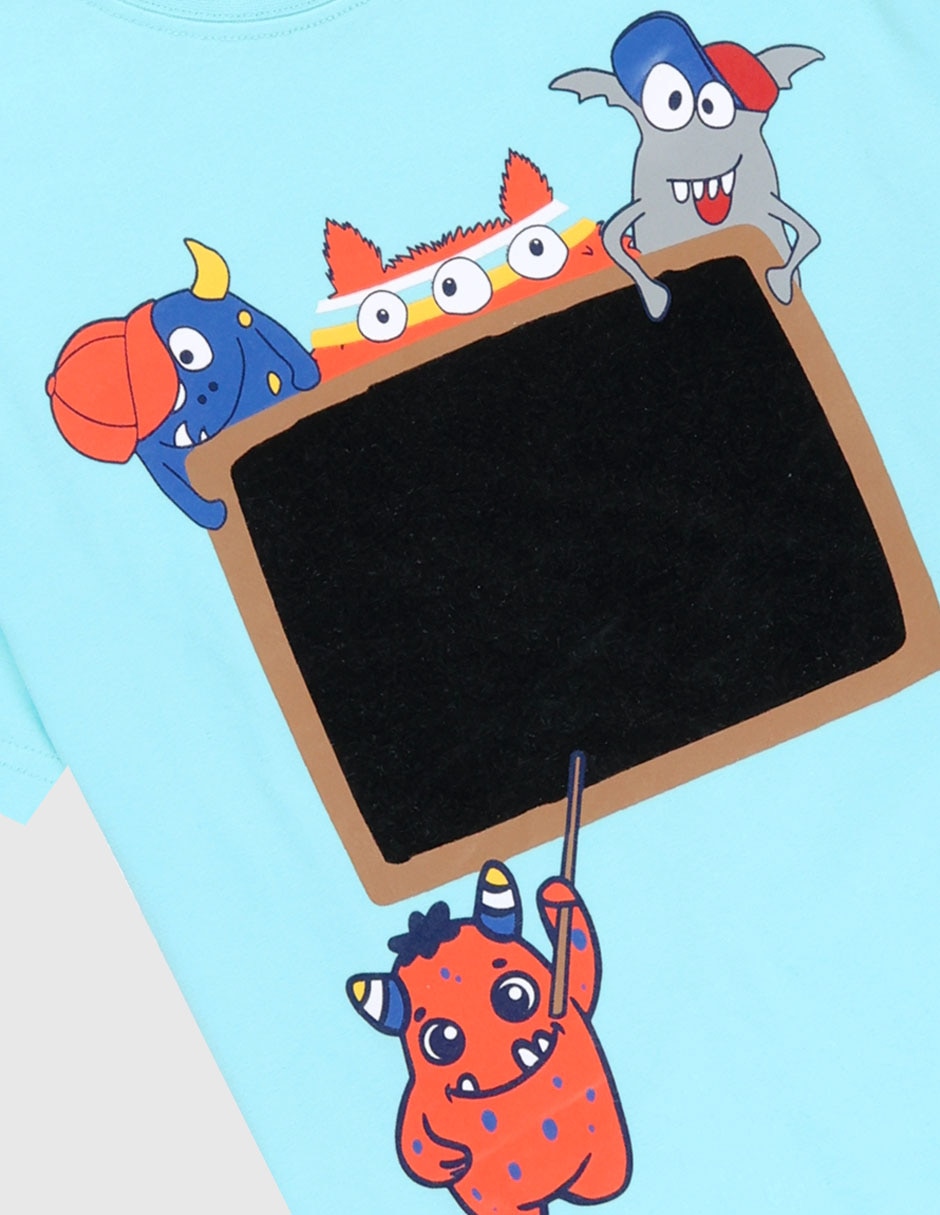 Playera Matt & Megan manga corta para niño