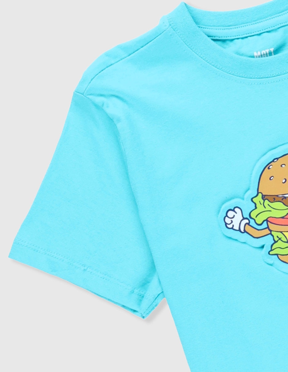 Playera manga corta para niño 3