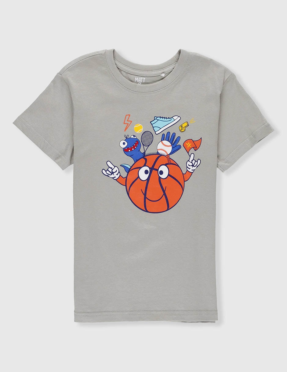 Playera manga corta para niño 3