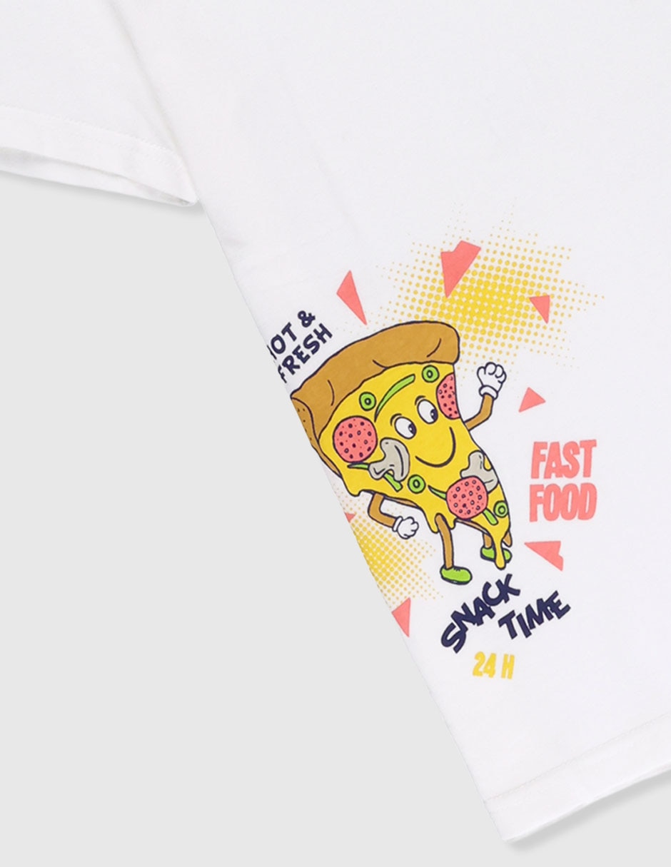 Playera Matt & Megan manga corta para niño