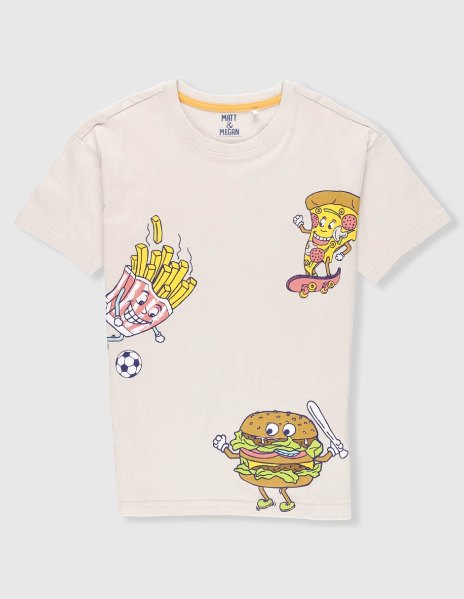 Playera manga corta para niño 5
