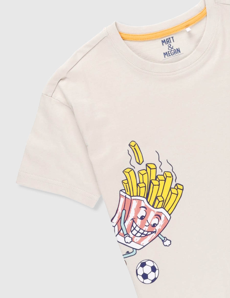 Playera manga corta para niño 3