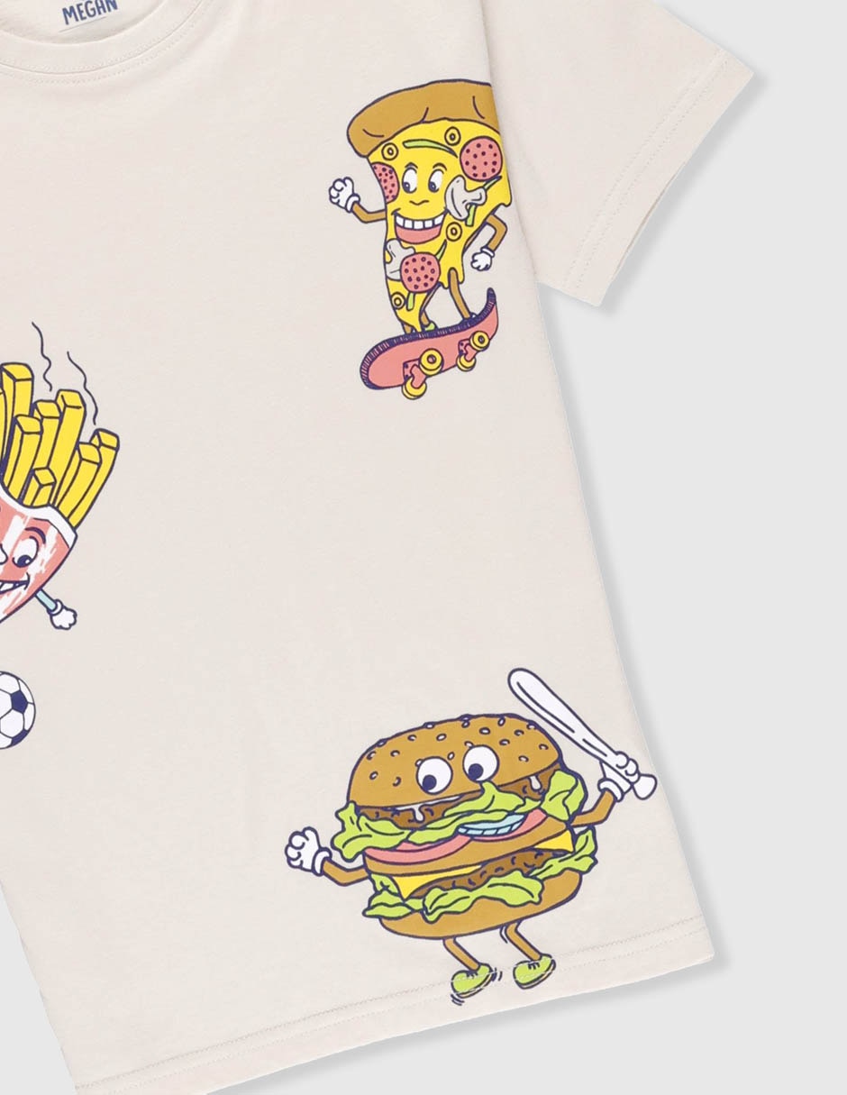 Playera manga corta para niño 2