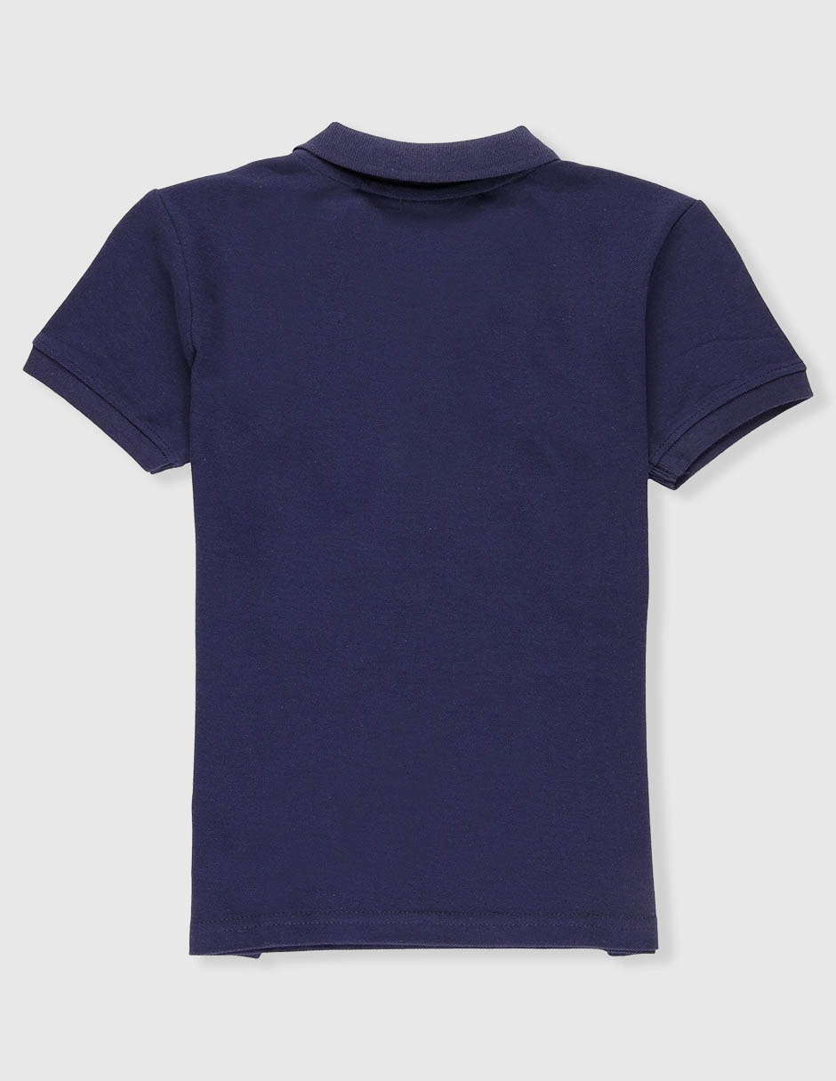 Playera tipo polo Matt & Megan para niño