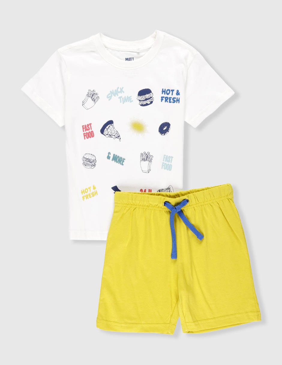 Conjunto matt & megan para niño