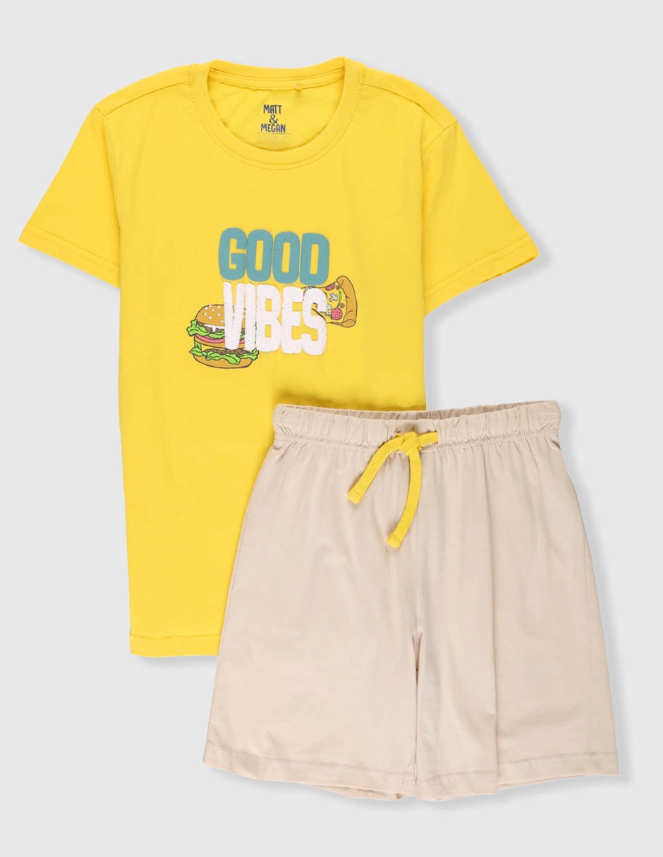 Conjunto Matt & Megan de jersey para niño