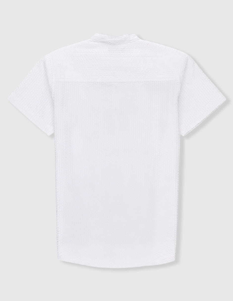 Camisa de vestir Matt & Megan manga corta para niño