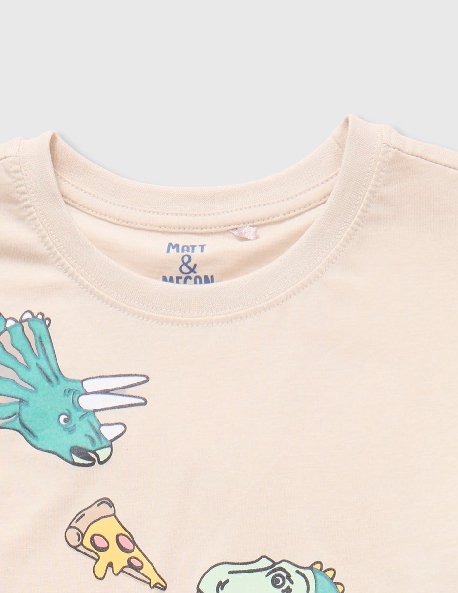 Playera manga corta para niño 3