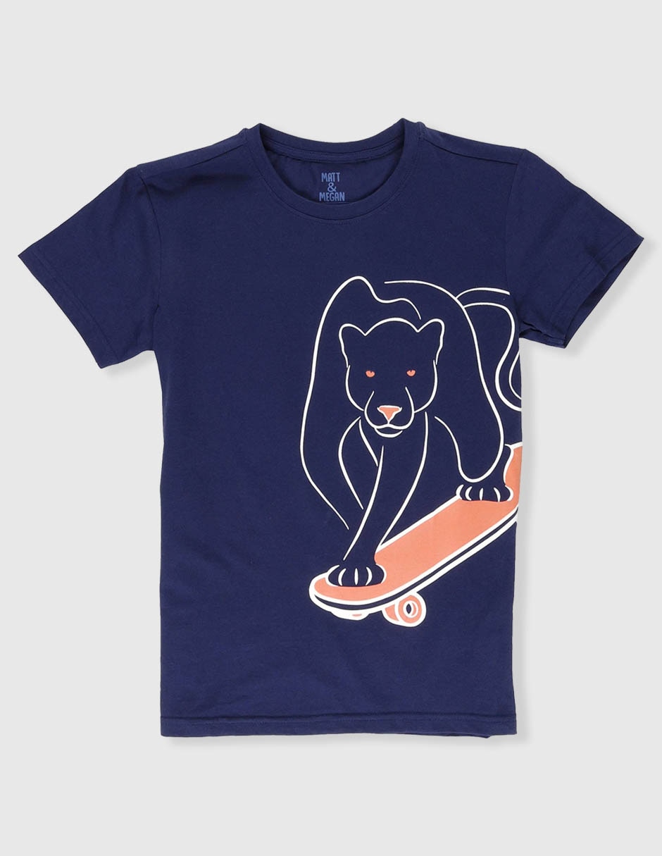 PLAYERA MATT & MEGAN 802409 REDONDO CAÍ
