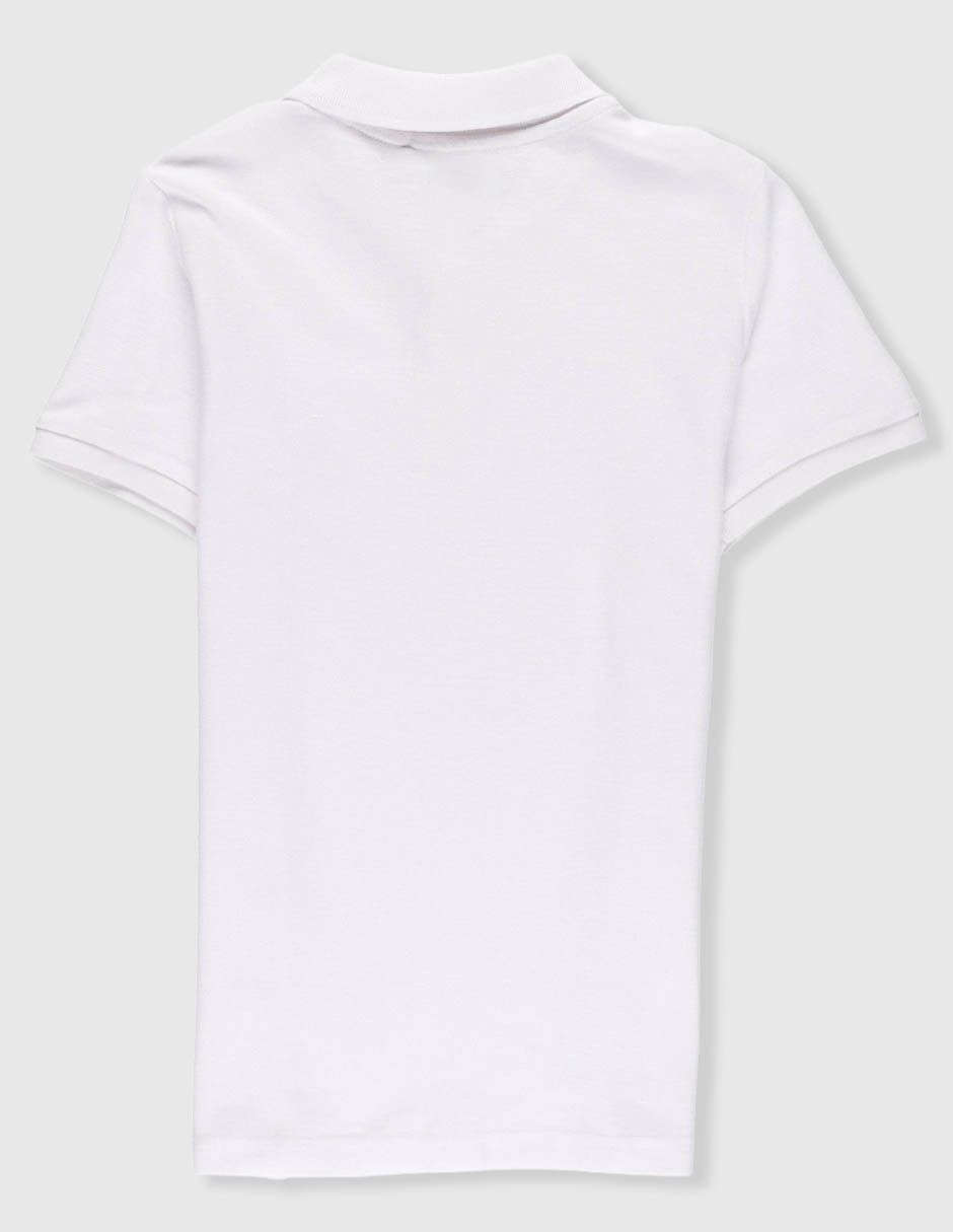 Playera tipo polo de algodón para niño 3