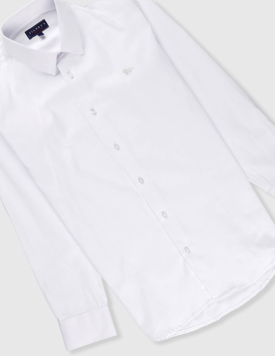Camisa de vestir zilery's manga larga para niño