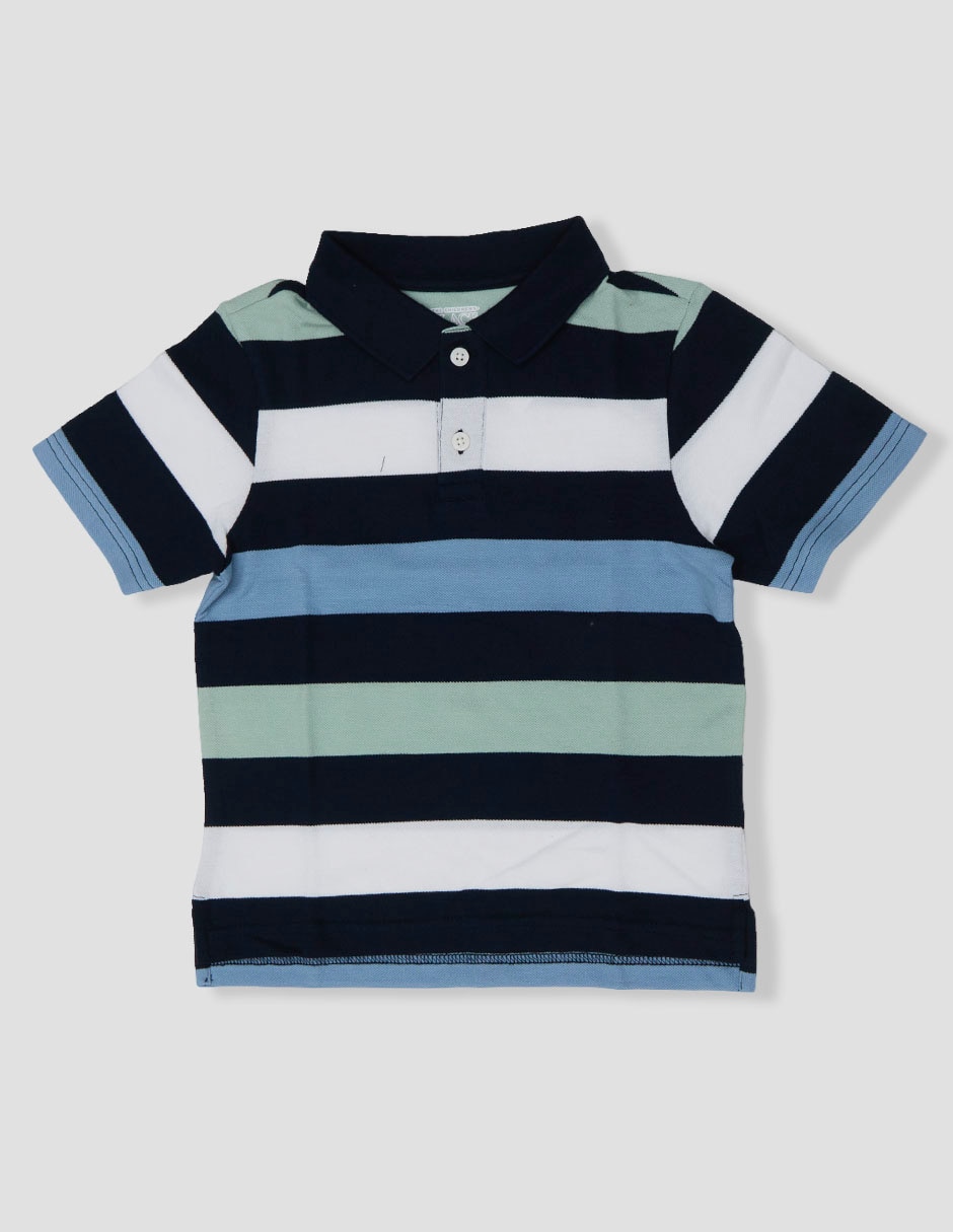 Playera tipo polo para niño 1
