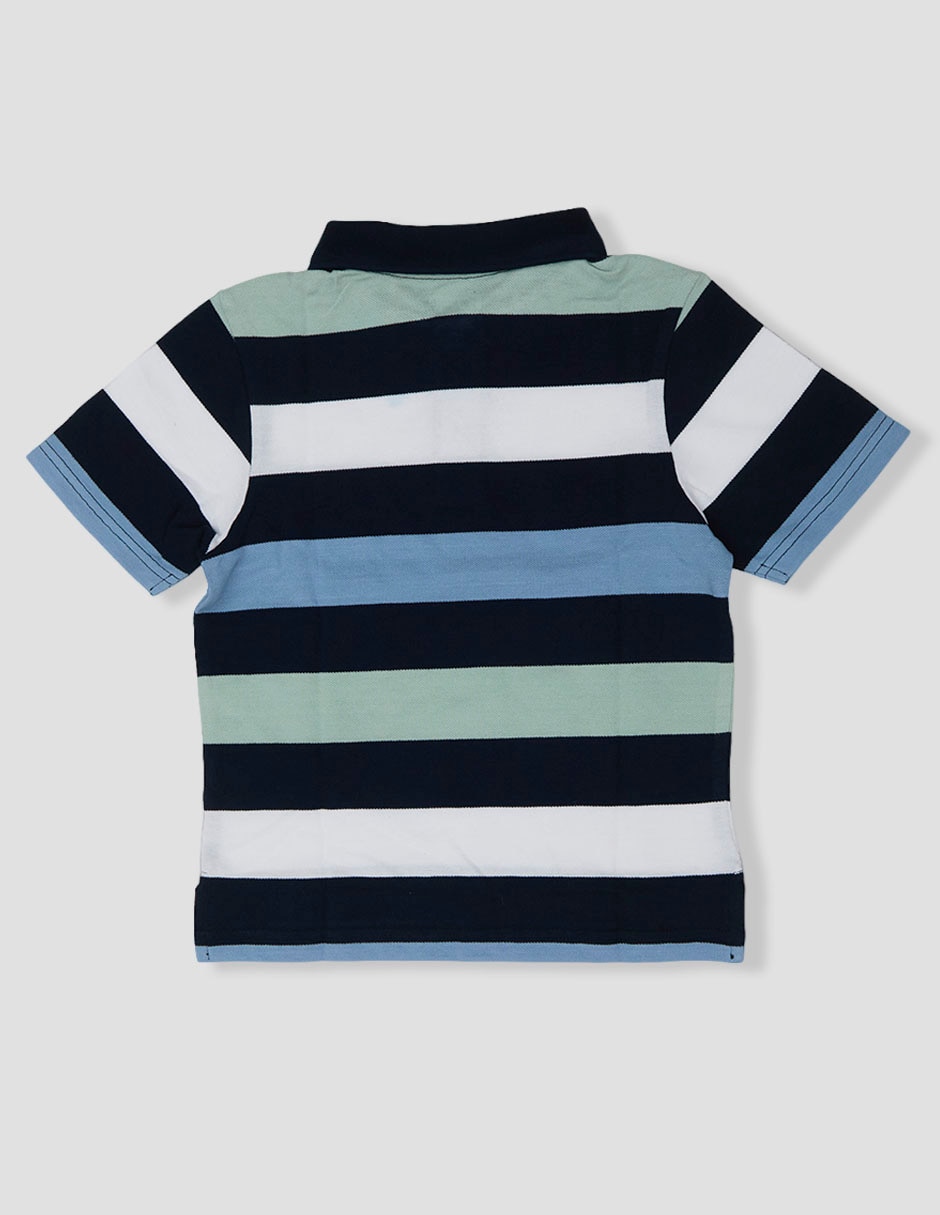 Playera tipo polo para niño 2