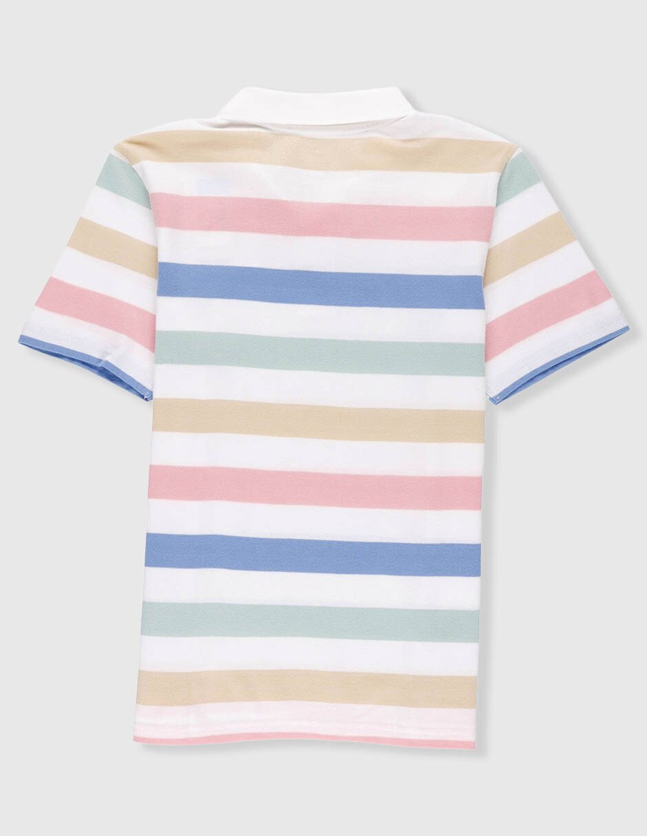 Playera tipo polo para niño 3