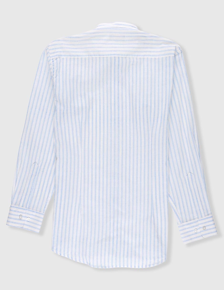Camisa Zilery's manga larga de lino para niño