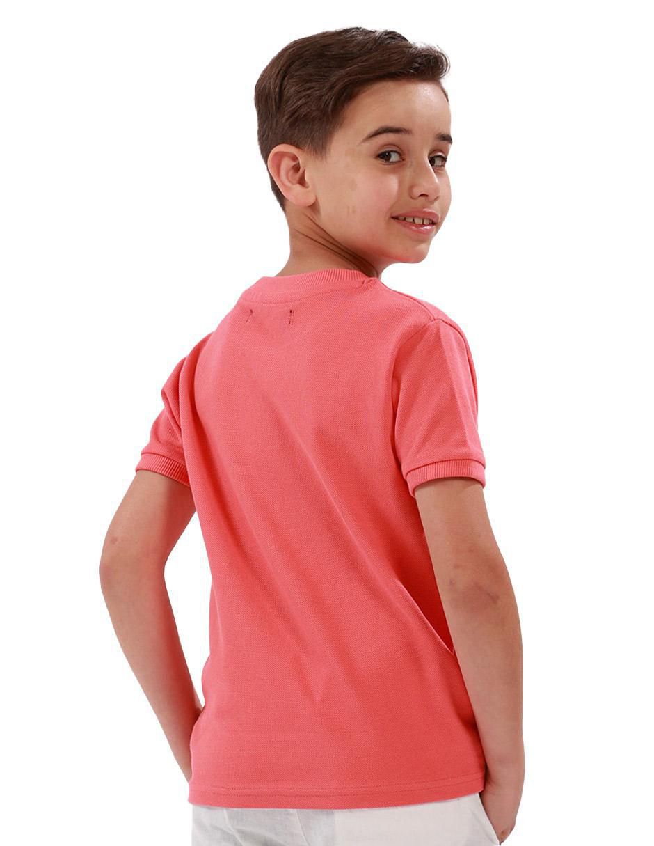 Playera Costal Crush manga corta para niño
