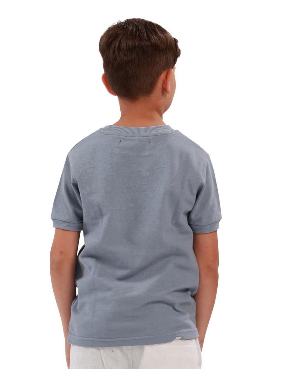 Playera Costal Crush manga corta para niño