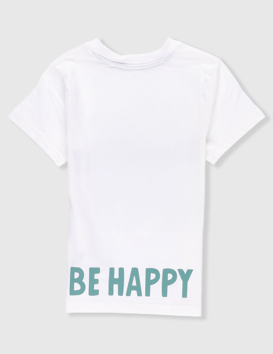 Playera manga corta para niño