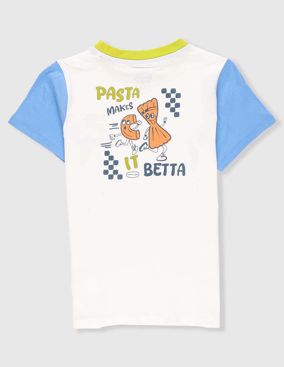 Playera manga corta para niño 4