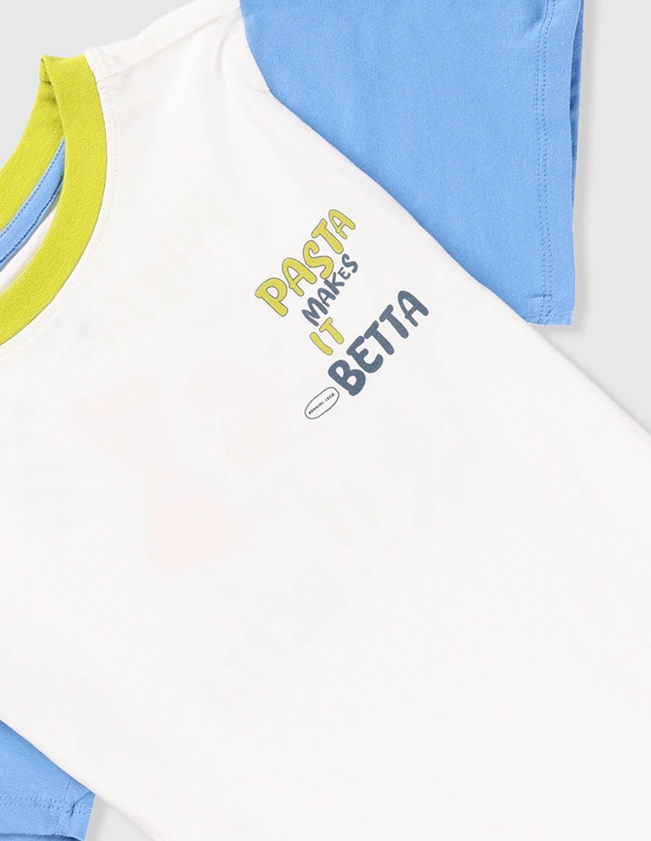 Playera manga corta para niño 3