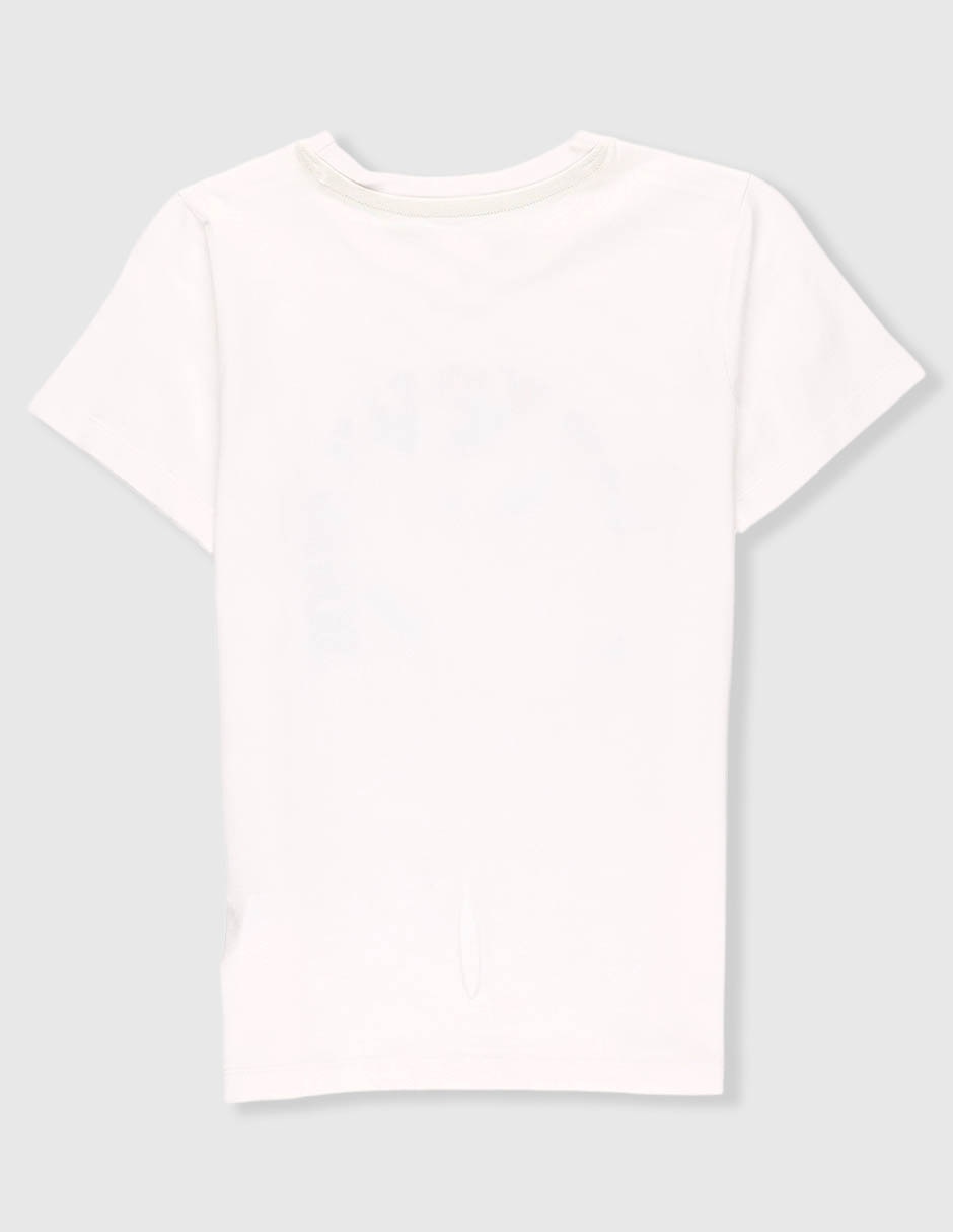 Playera Piquenique manga corta para niña