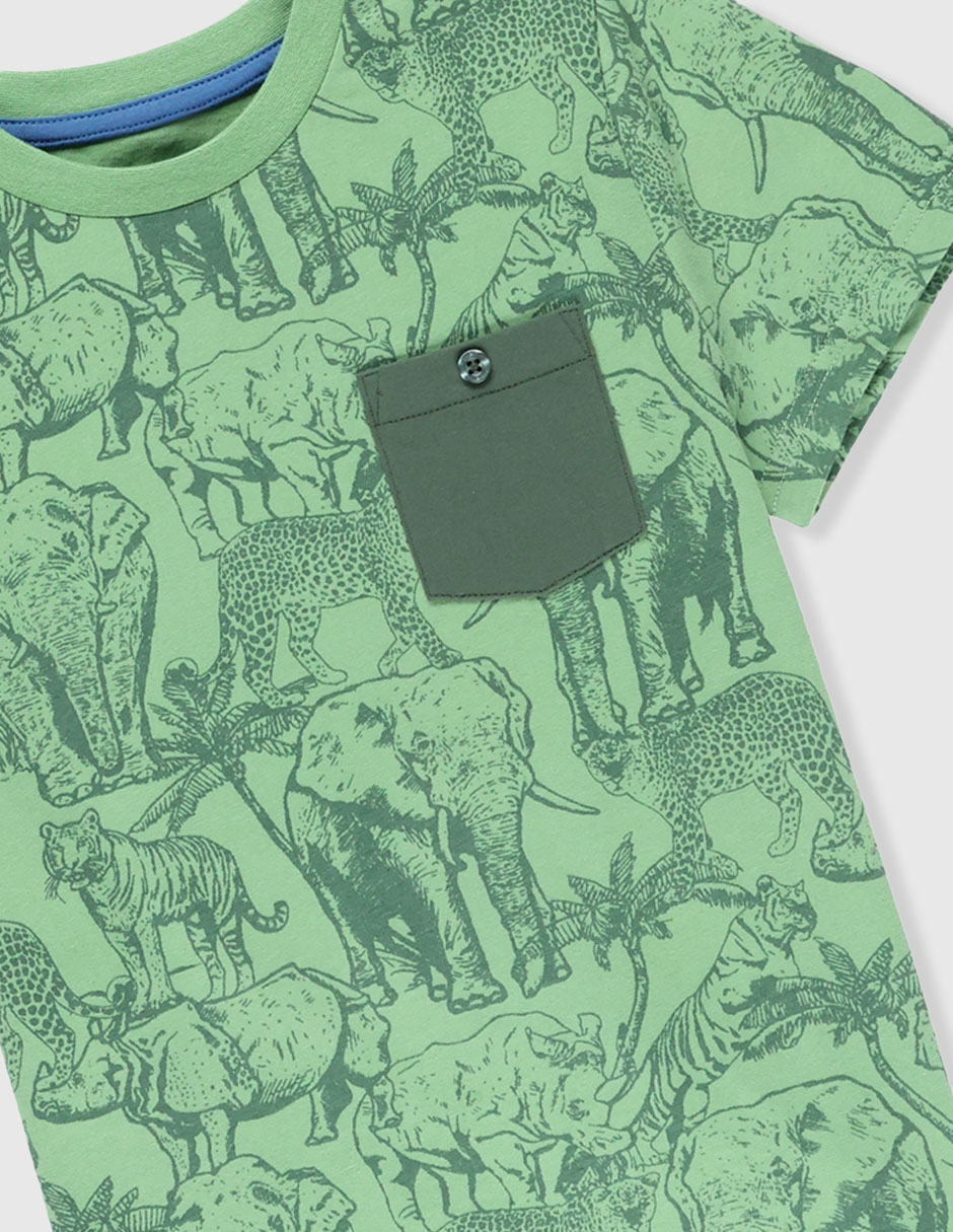 Playera manga corta para bebé niño 3