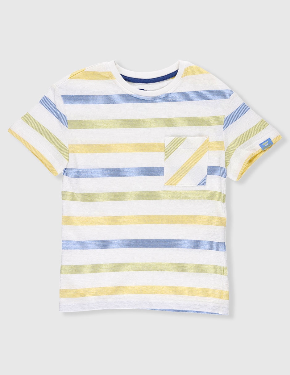 Playera manga corta para niño