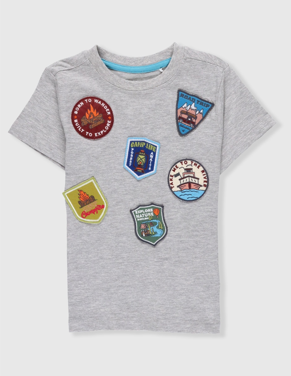 Playera manga corta para niño Playera manga corta para niño